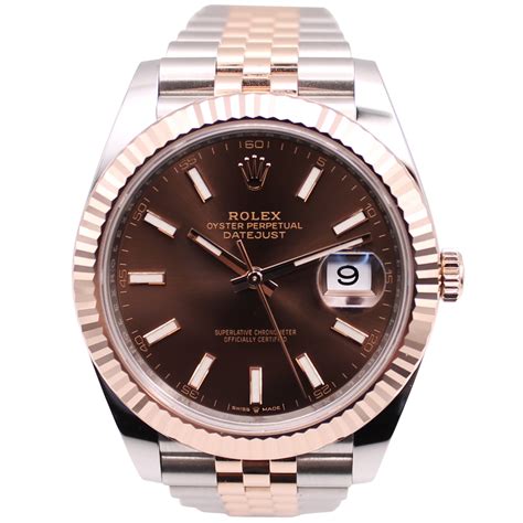 41 mm rolex chocolate|rolex datejust 41 diamonds.